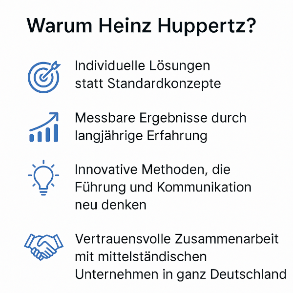 Warum Heinz Huppertz Warum Heinz Huppertz.
